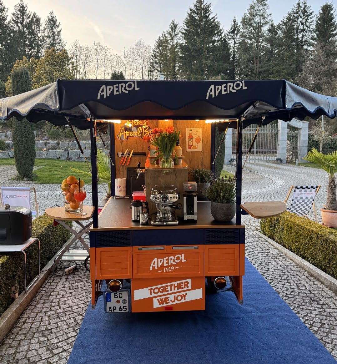 Ape Bar bei einer Indoor-Veranstaltung